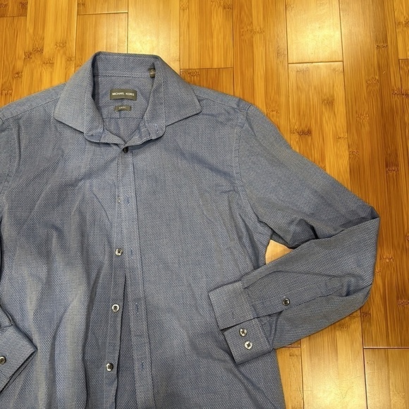 Michael Kors dress shirt size 16 32/33 (L) men’s - Picture 5 of 11